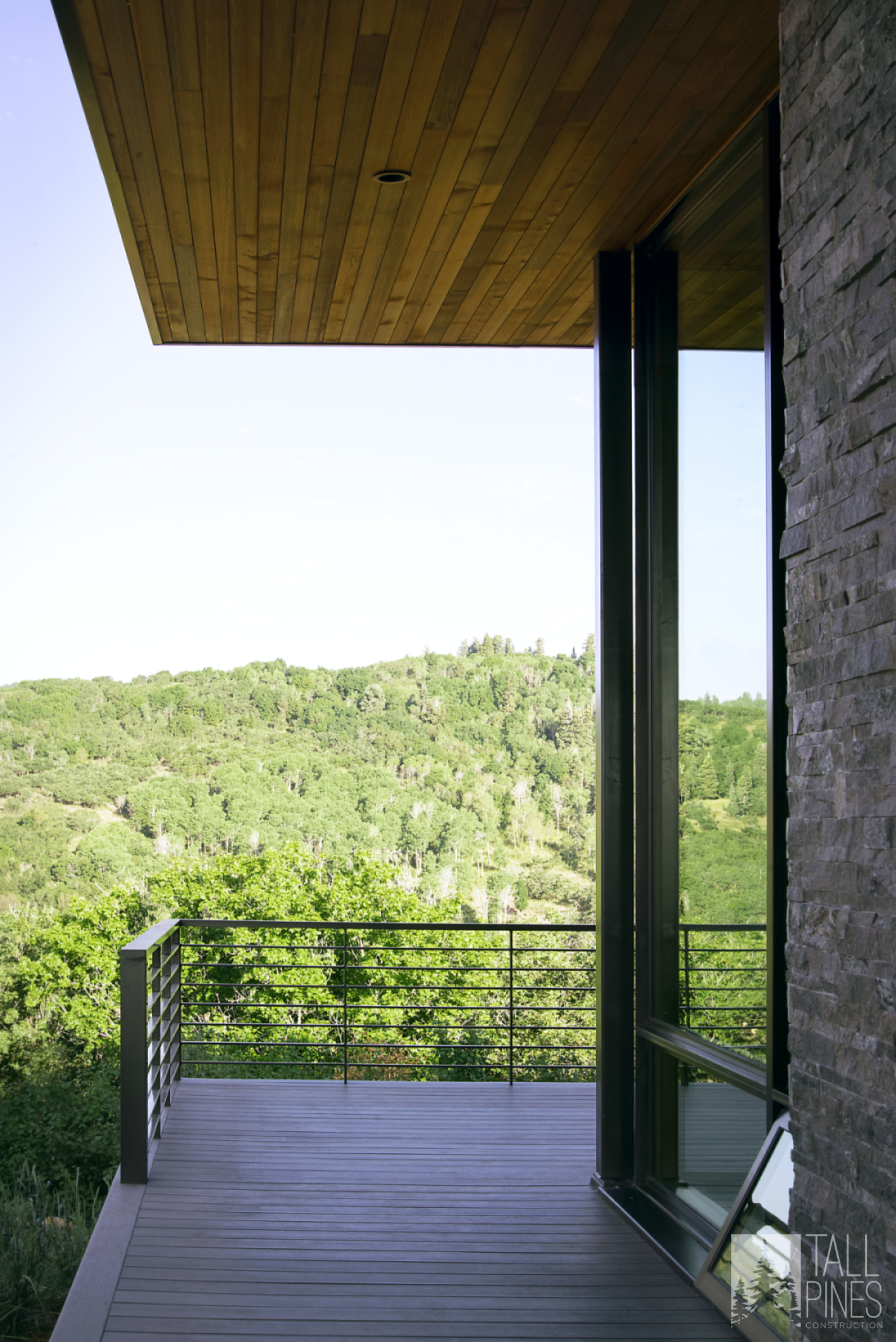 Serene view of the Redhawk House exterior in the beautiful Park City landscape
