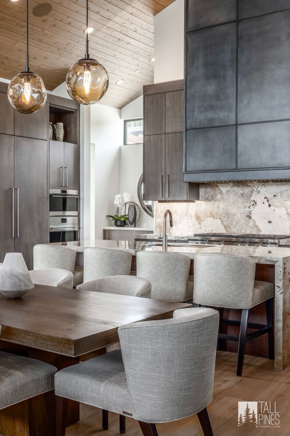 Dining Room Design In Mountain Home, Built By A Park City Custom Home Builder.