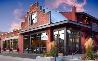 Midway Mercantile, a locally owned restaurant near Park City known for its refined yet approachable dining experience. This image highlights the kind of community-focused restaurants the Tall Pines team enjoys.